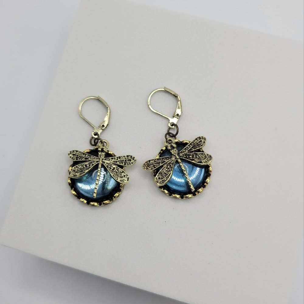 Dragonfly earrings